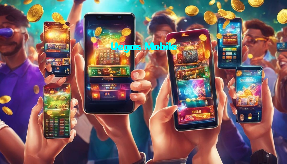 Vegas Mobile casino presented on mobile device in Pakistan with slots and live games